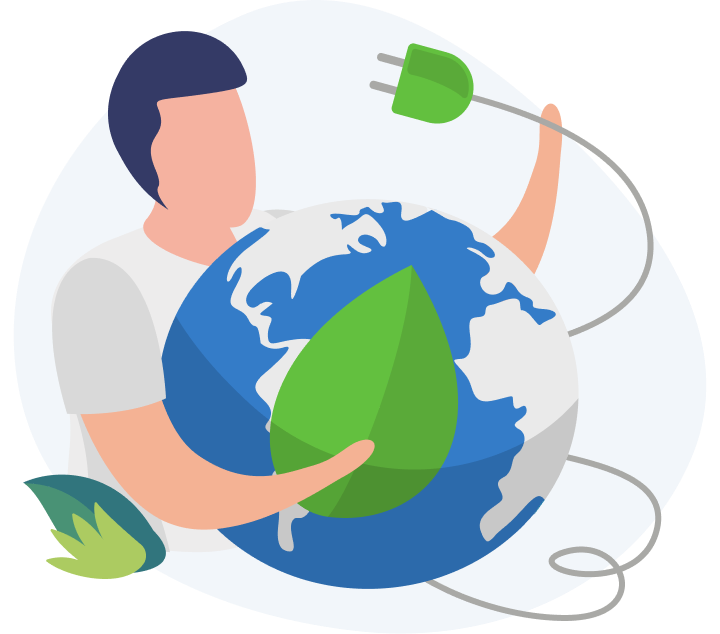 Illustration Accessible and environmentally friendly
