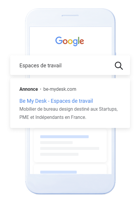 Illustration Google Ads